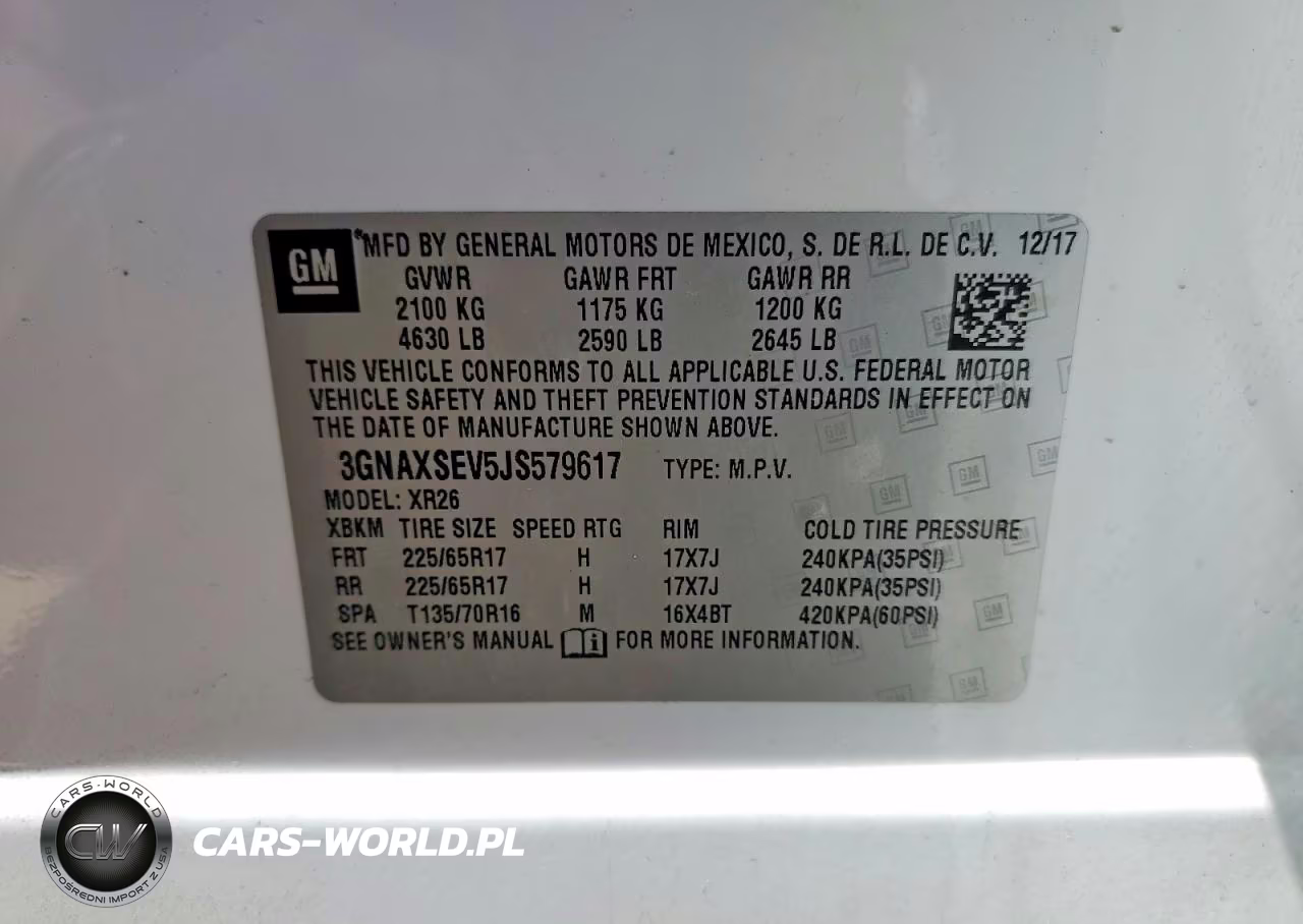 2018 Chevrolet Equinox Lt VIN:3GNAXSEV5JS579617 - 13