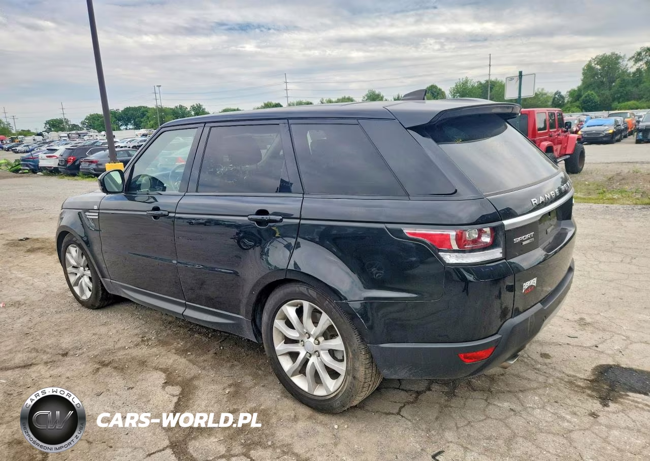 2017 Land Rover Range Rover Sport Hse VIN:SALWR2FV2HA169885 - 2