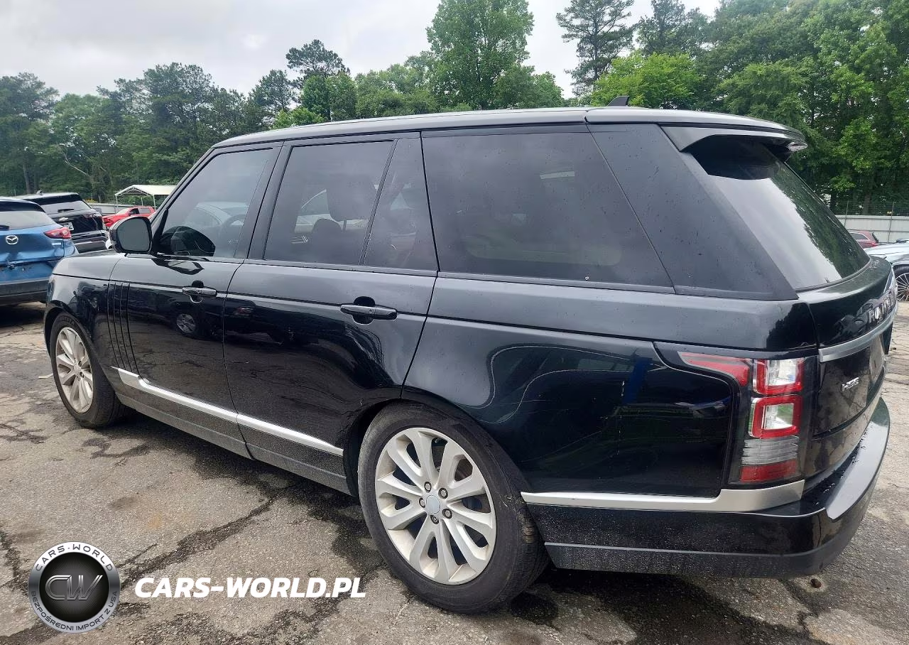 2016 Land Rover Range Rover Hse VIN:SALGS2VFXGA272117 - 2