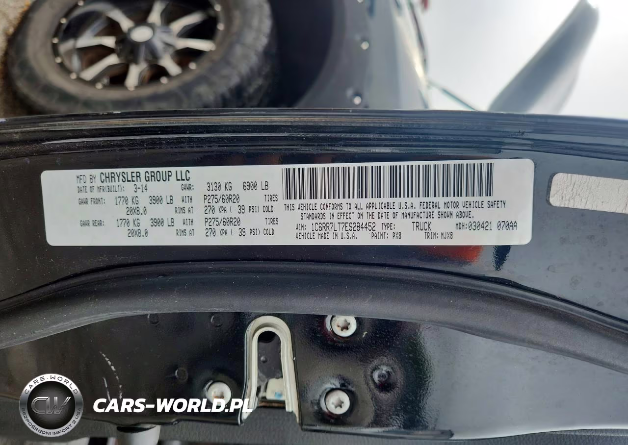 2014 Ram 1500 Slt VIN:1C6RR7LT7ES284452 - 12