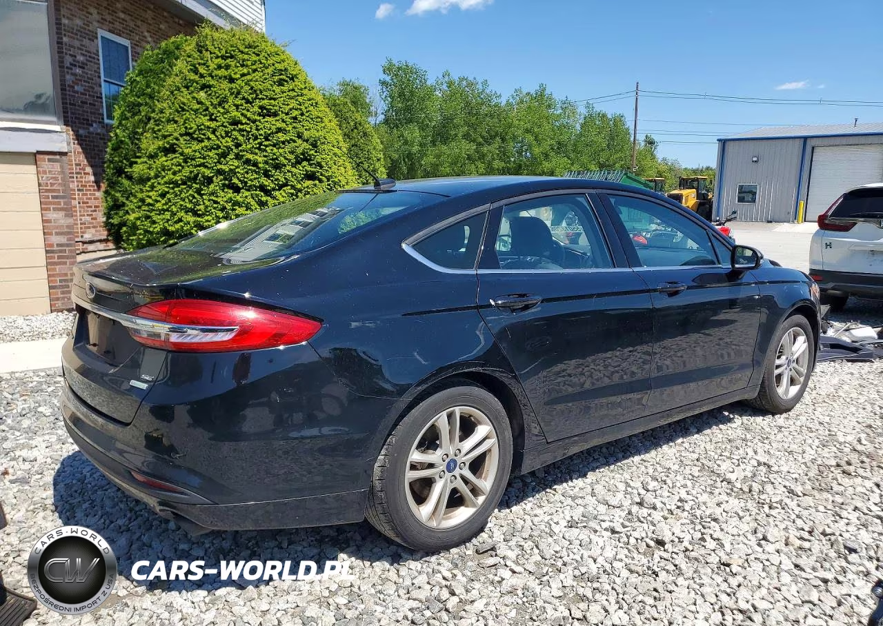 2018 Ford Fusion Se VIN:3FA6P0HD8JR226985 - 3