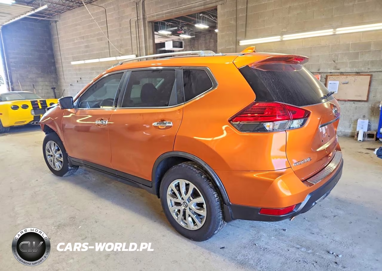 2017 Nissan Rogue Sv VIN:JN8AT2MV8HW024427 - 2