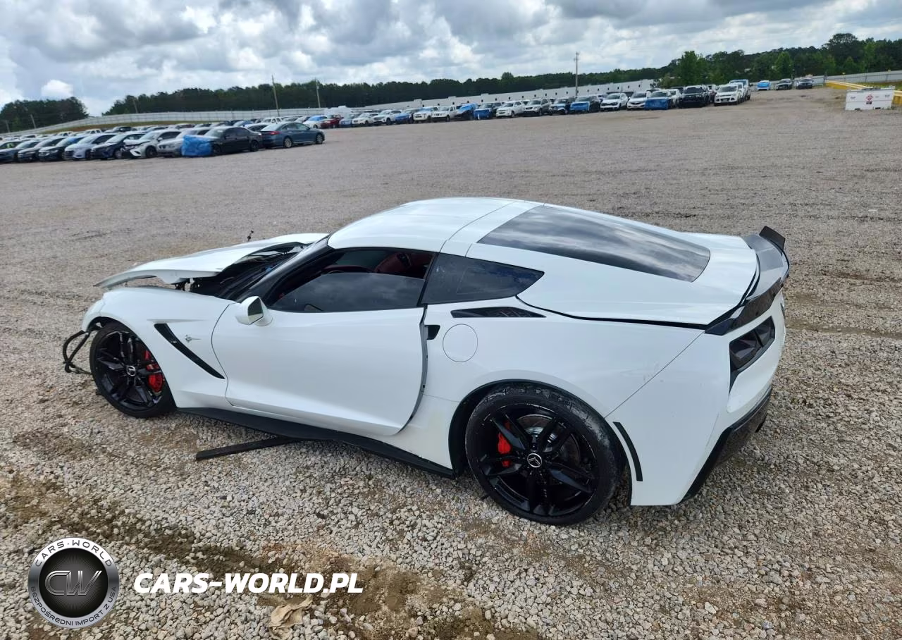 2016 Chevrolet Corvette Stingray Z51 3Lt VIN:1G1YM2D73G5111335 - 2