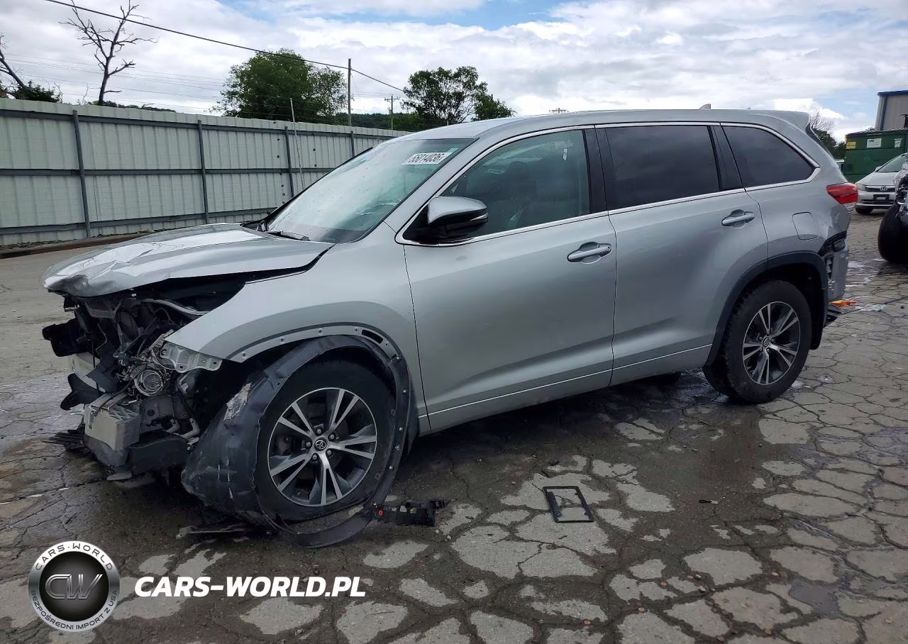 2017 Toyota Highlander Le Plus VIN:5TDBZRFH1HS423226 - 1