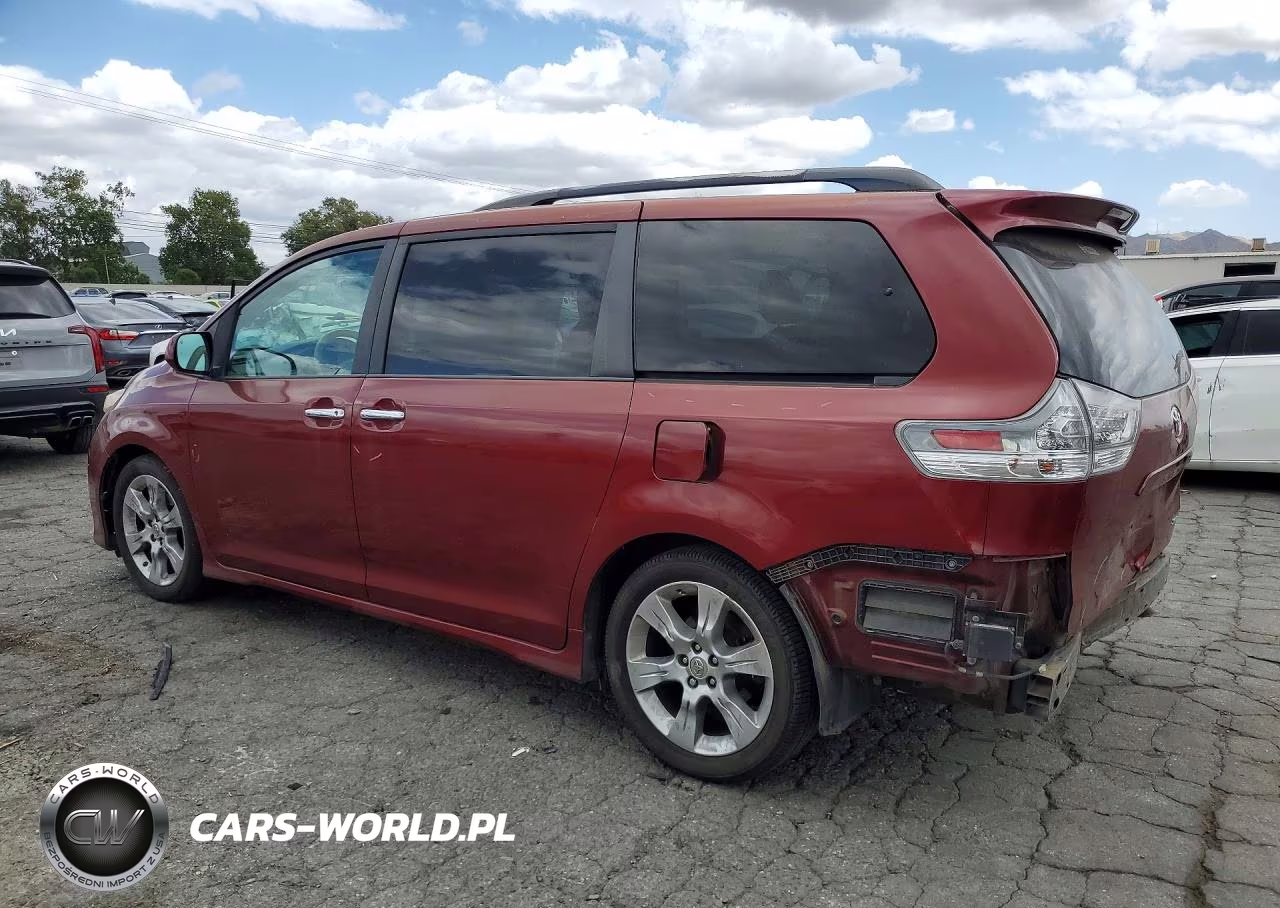 2013 Toyota Sienna Sport VIN:5TDXK3DCXDS289681 - 2