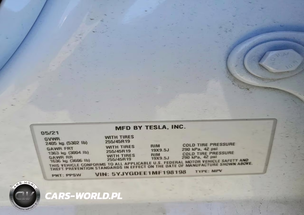 2021 Tesla Model Y VIN:5YJYGDEE1MF198198 - 13