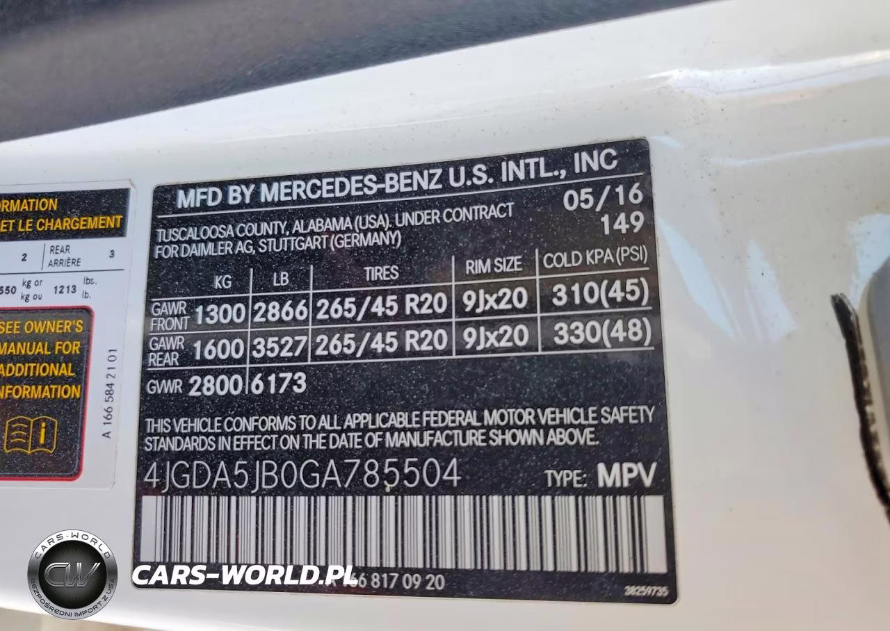 2016 Mercedes-Benz Gle 350 VIN:4JGDA5JB0GA785504 - 13