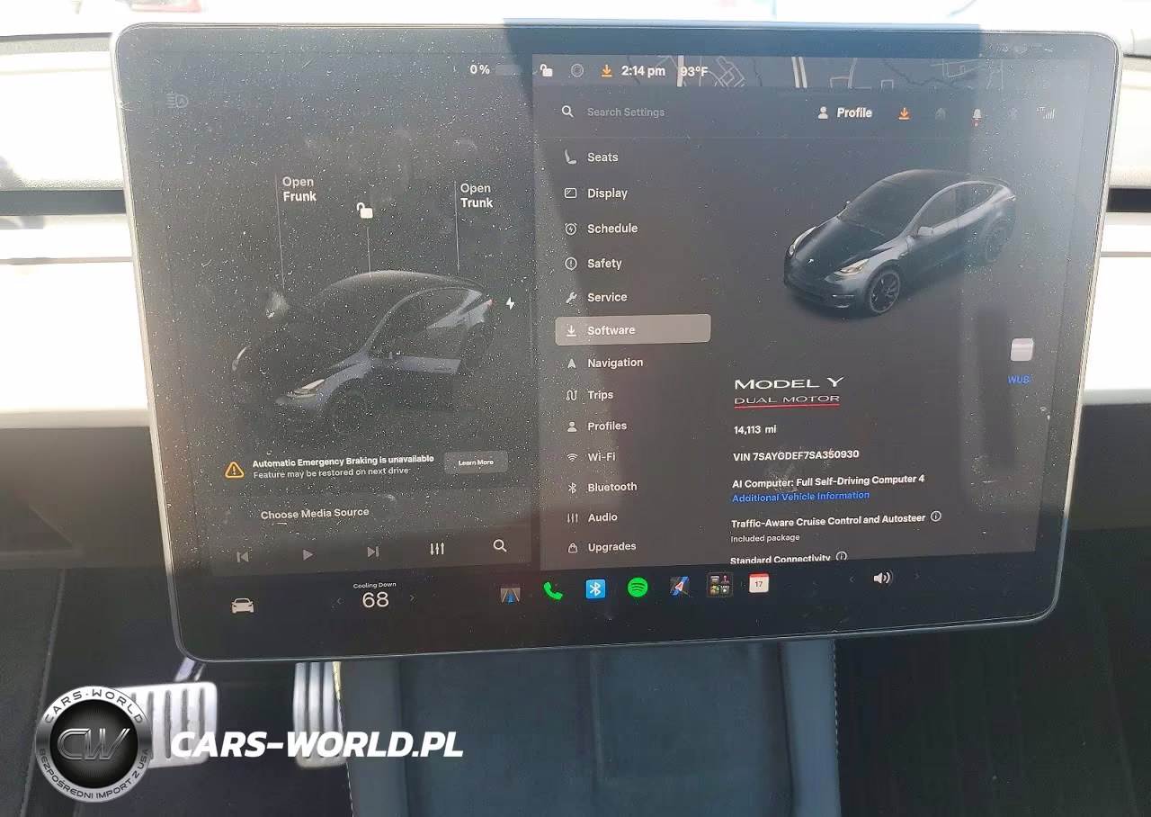 2025 Tesla Model Y VIN:7SAYGDEF7SA350930 - 9