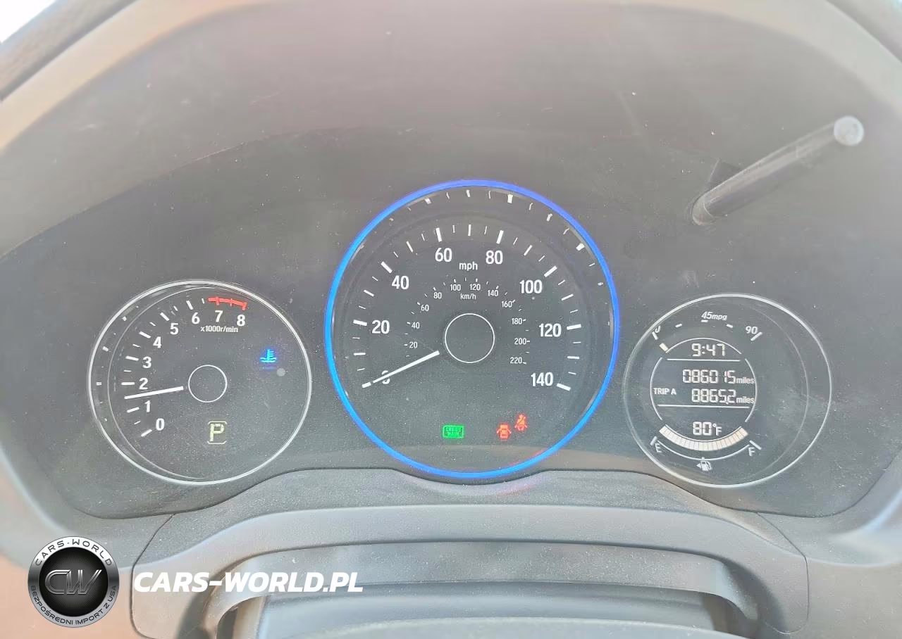 2017 Honda Hr-V Lx VIN:3CZRU6H37HG705313 - 9