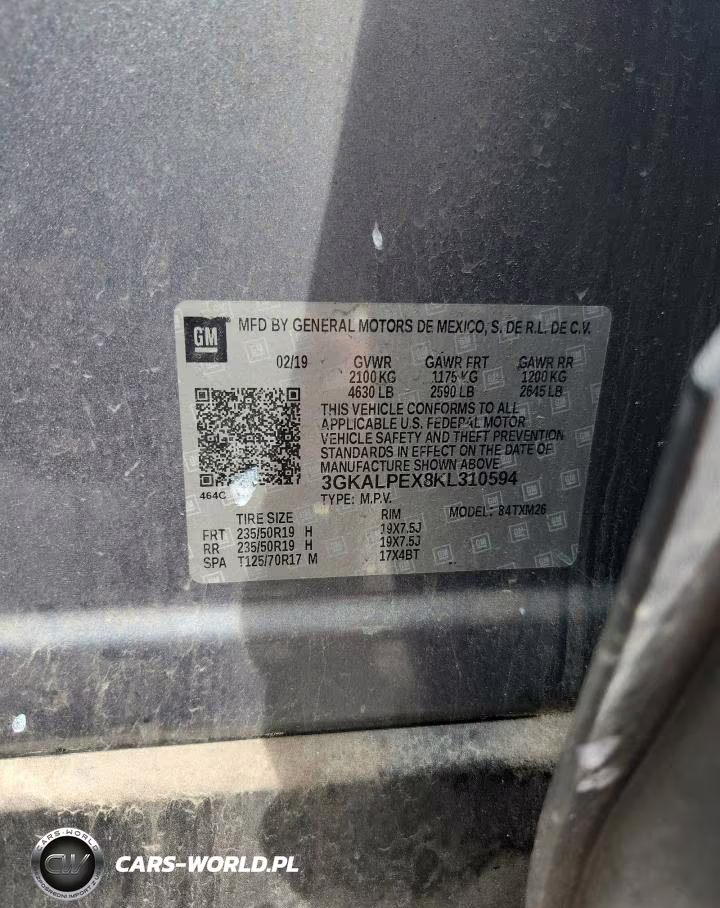 2019 GMC Terrain Slt VIN:3GKALPEX8KL310594 - 13