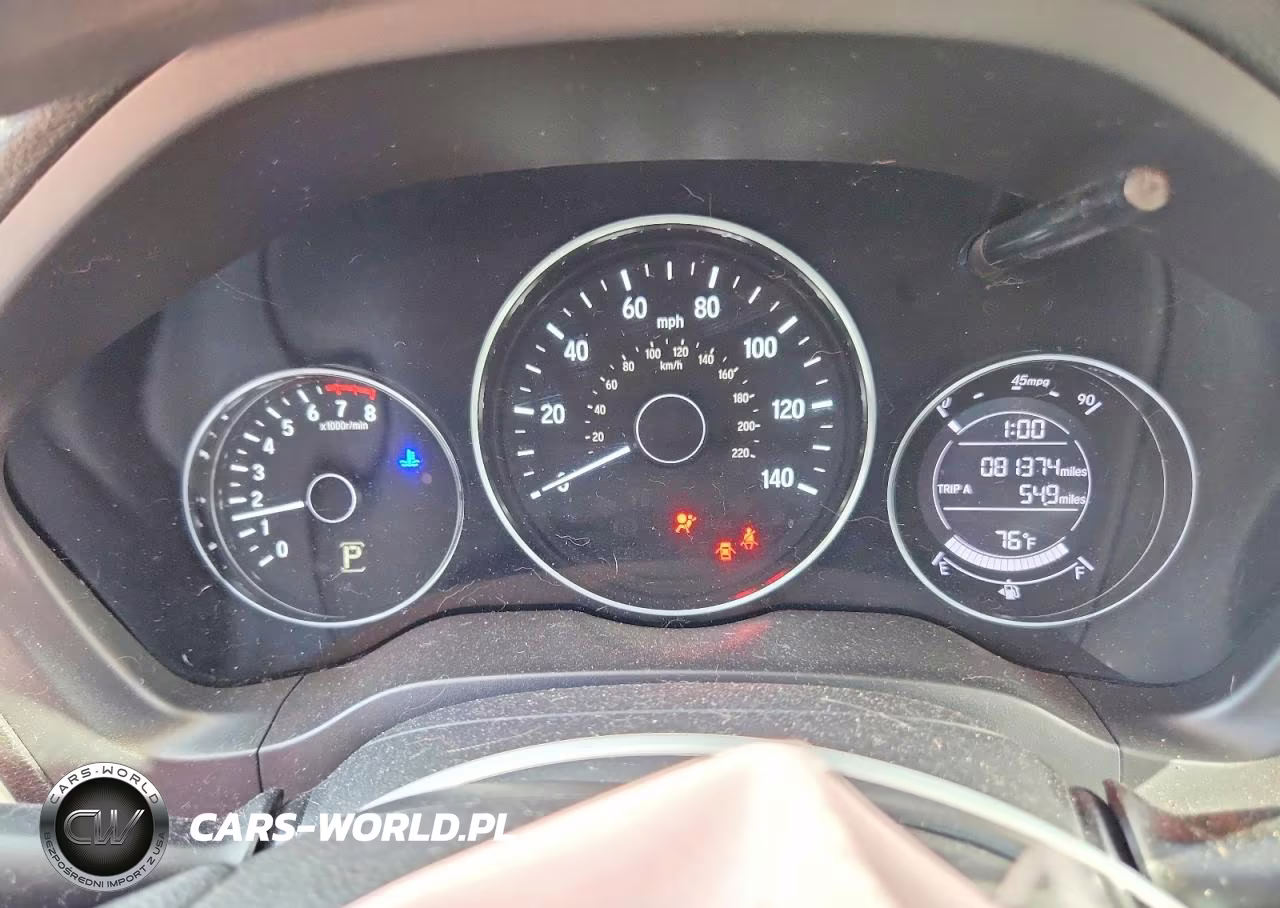 2021 Honda Hr-V Lx VIN:3CZRU6H36MM735611 - 9
