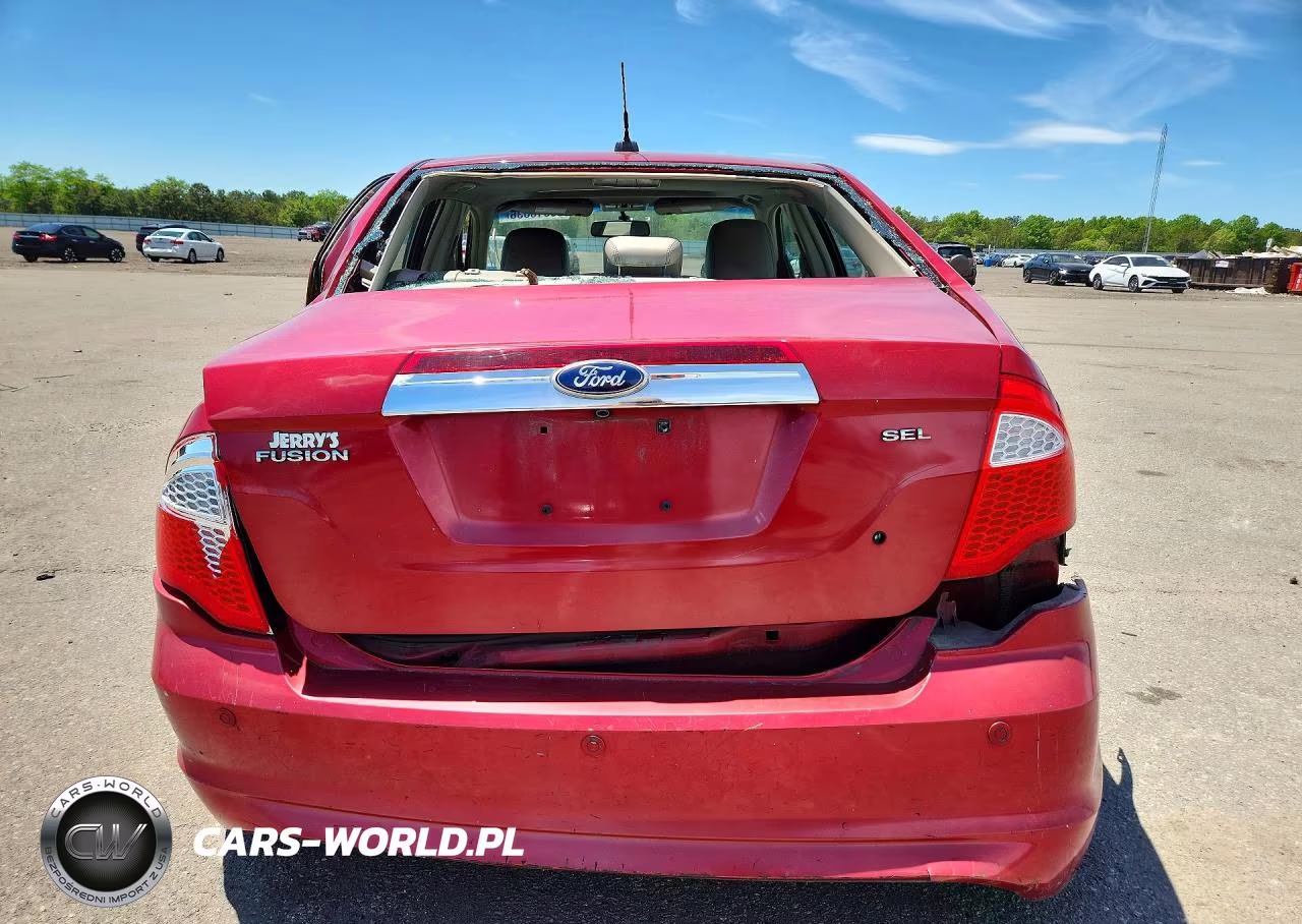 2010 Ford Fusion Sel VIN:3FAHP0JA0AR365453 - 6