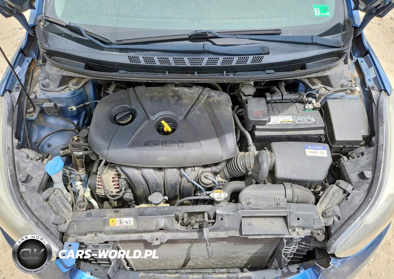 2014 Hyundai Elantra Sport VIN:KMHDH4AH9EU148228 - 11