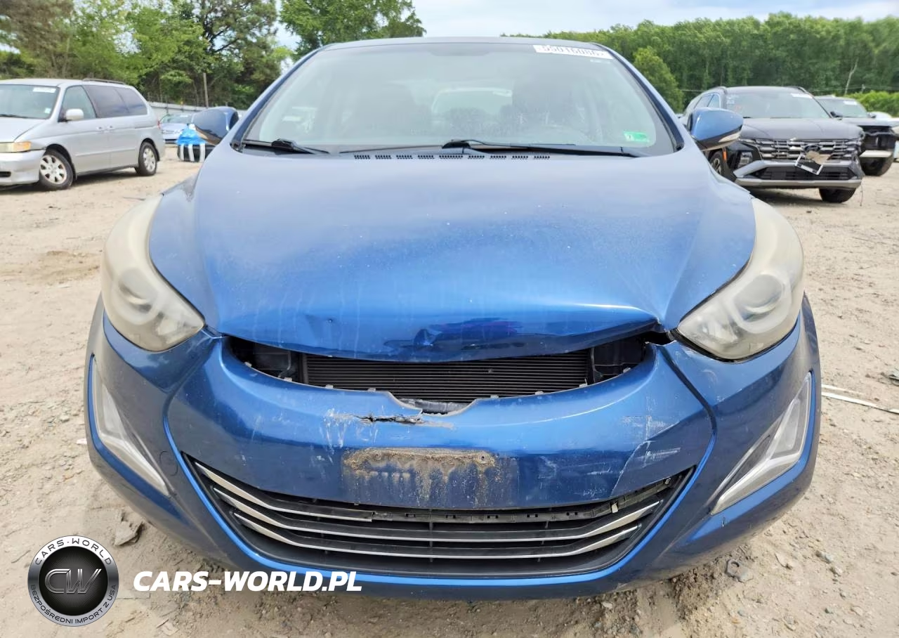 2014 Hyundai Elantra Sport VIN:KMHDH4AH9EU148228 - 5