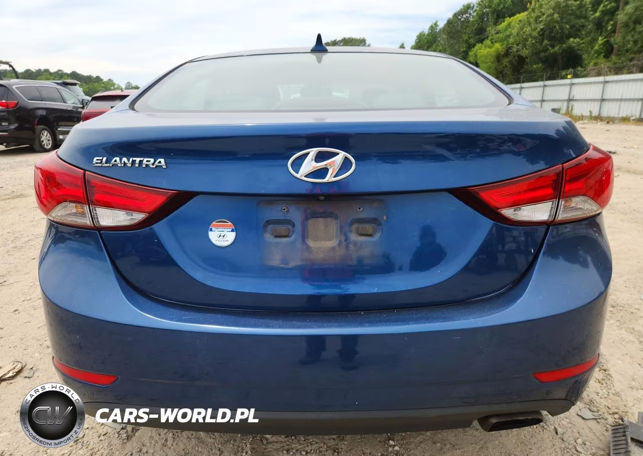2014 Hyundai Elantra Sport VIN:KMHDH4AH9EU148228 - 6