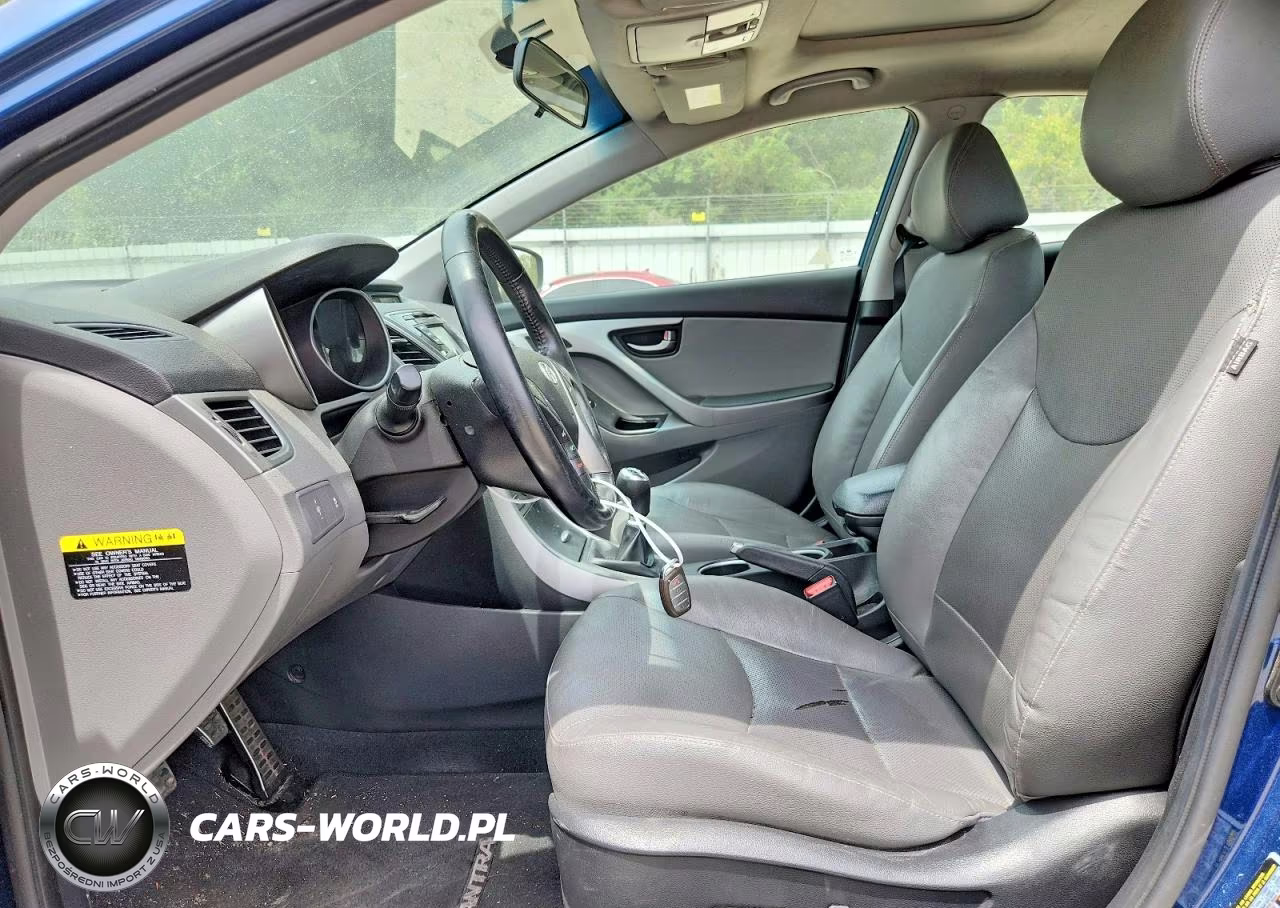 2014 Hyundai Elantra Sport VIN:KMHDH4AH9EU148228 - 7