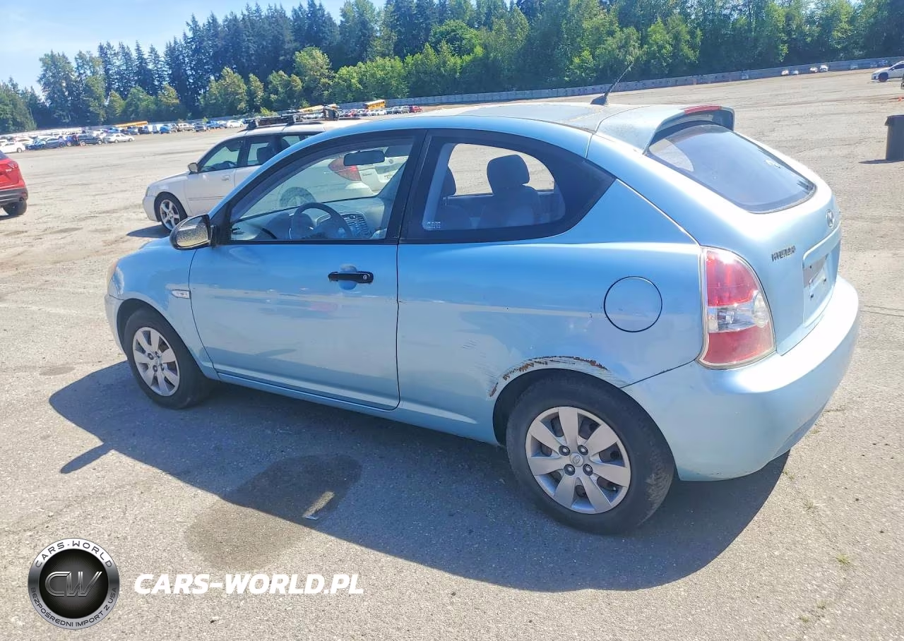 2008 Hyundai Accent Gs VIN:KMHCM36C88U064601 - 2