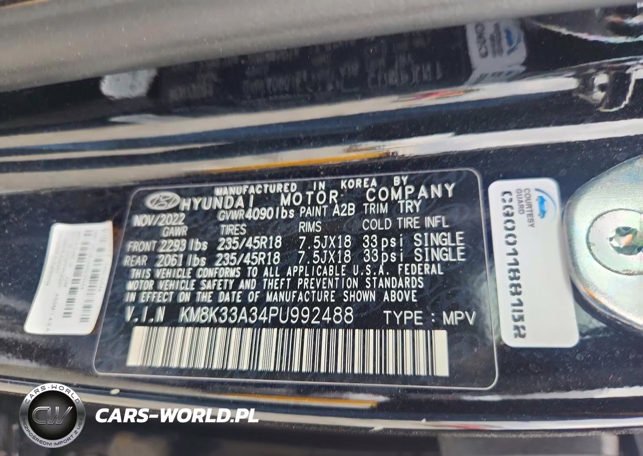 2023 Hyundai Kona N Line VIN:KM8K33A34PU992488 - 13