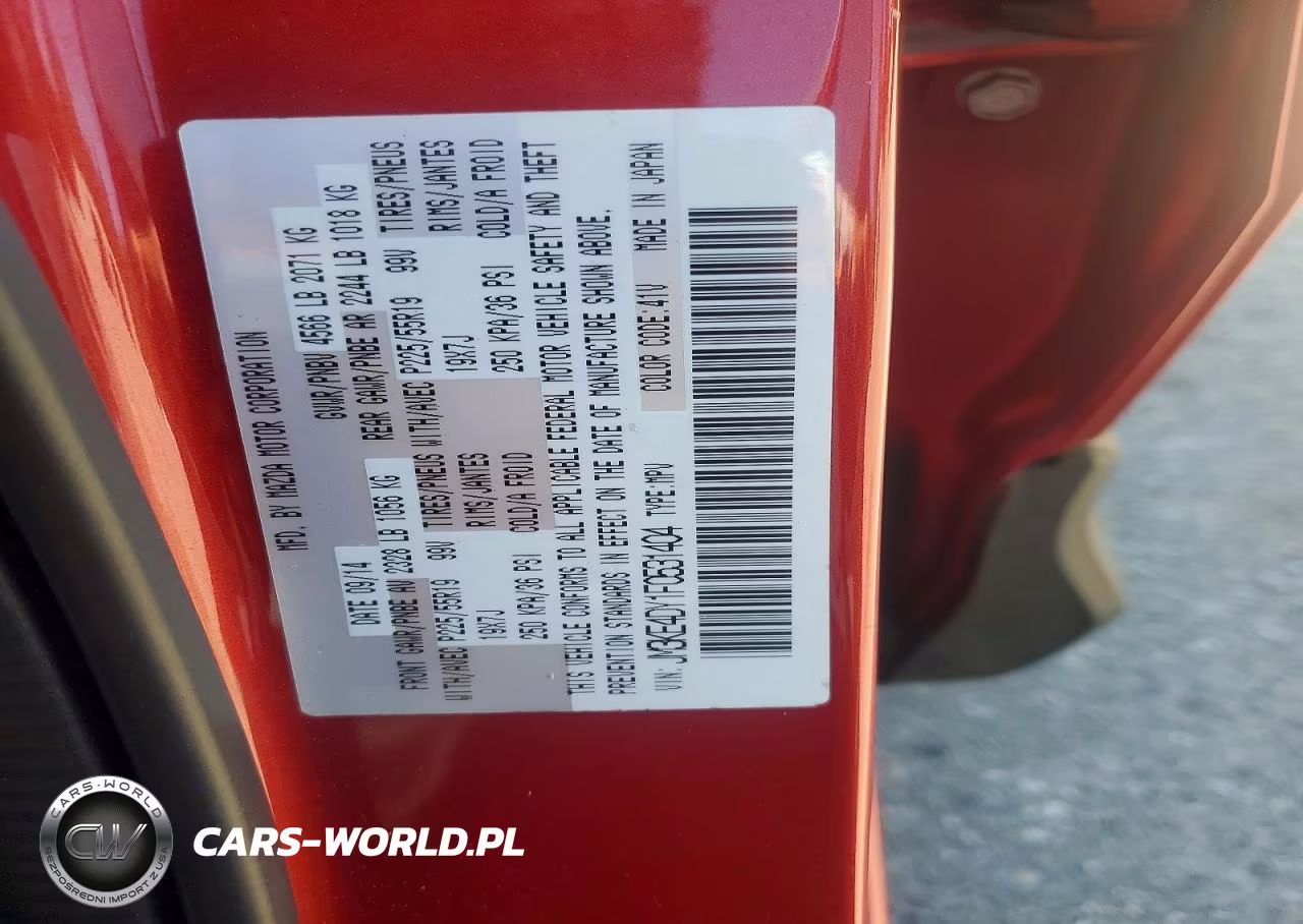 2015 Mazda Cx-5 Gt VIN:JM3KE4DY1F0531404 - 13