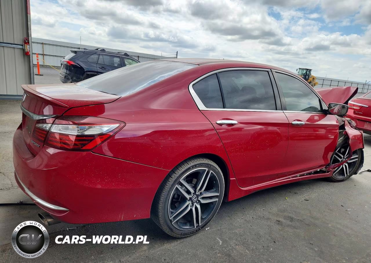 2016 Honda Accord Sport VIN:1HGCR2F52GA166494 - 3