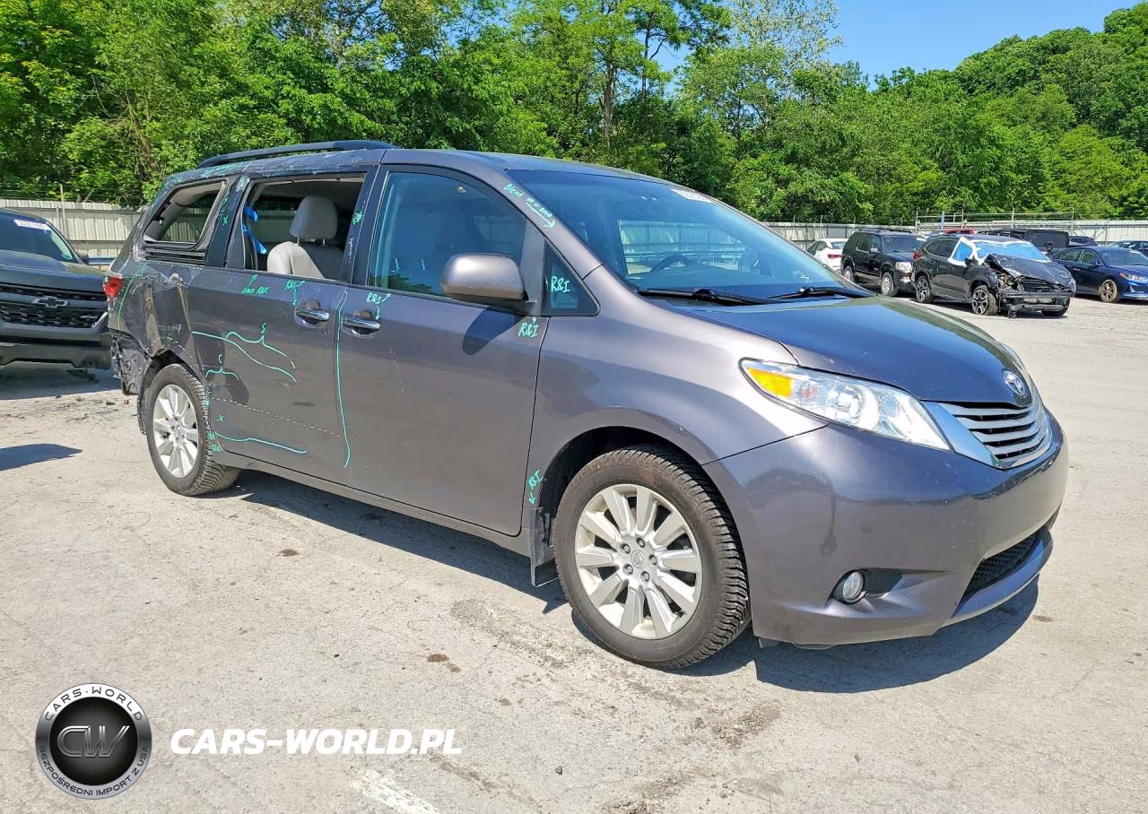 2015 Toyota Sienna Xle Premium 7-Passenger VIN:5TDDK3DC8FS111872 - 4