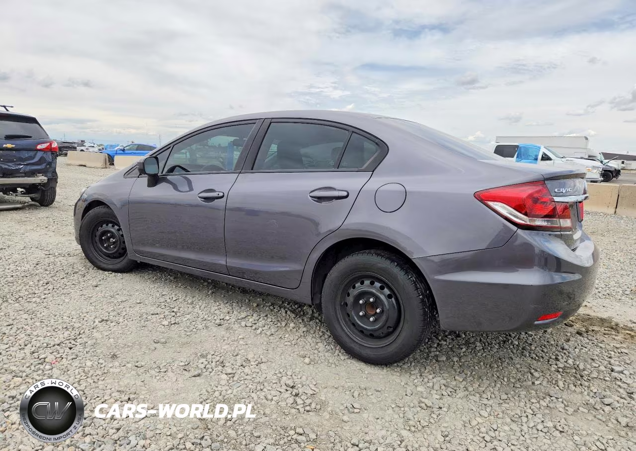 2014 Honda Civic Lx VIN:19XFB2F5XEE037557 - 2