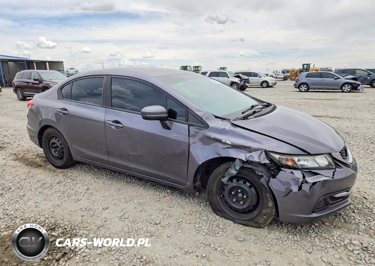 2014 Honda Civic Lx VIN:19XFB2F5XEE037557 - 4