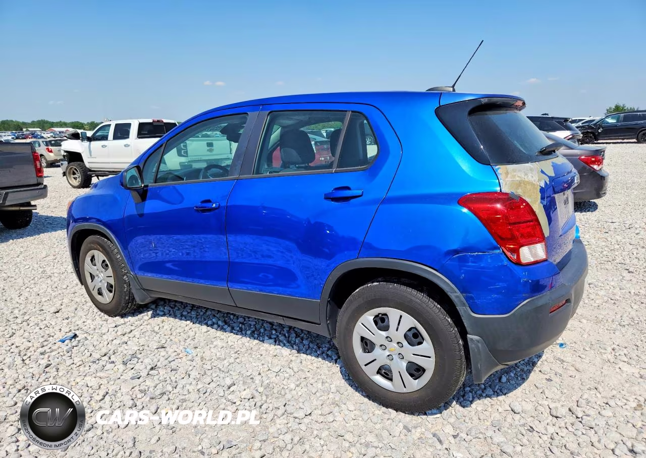 2015 Chevrolet Trax Ls VIN:KL7CJKSB2FB176210 - 2