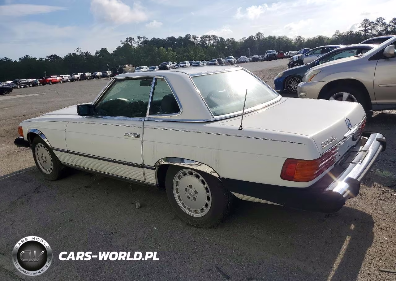 1983 Mercedes-Benz 380 Sl VIN:WDBBA45A70B025808 - 2