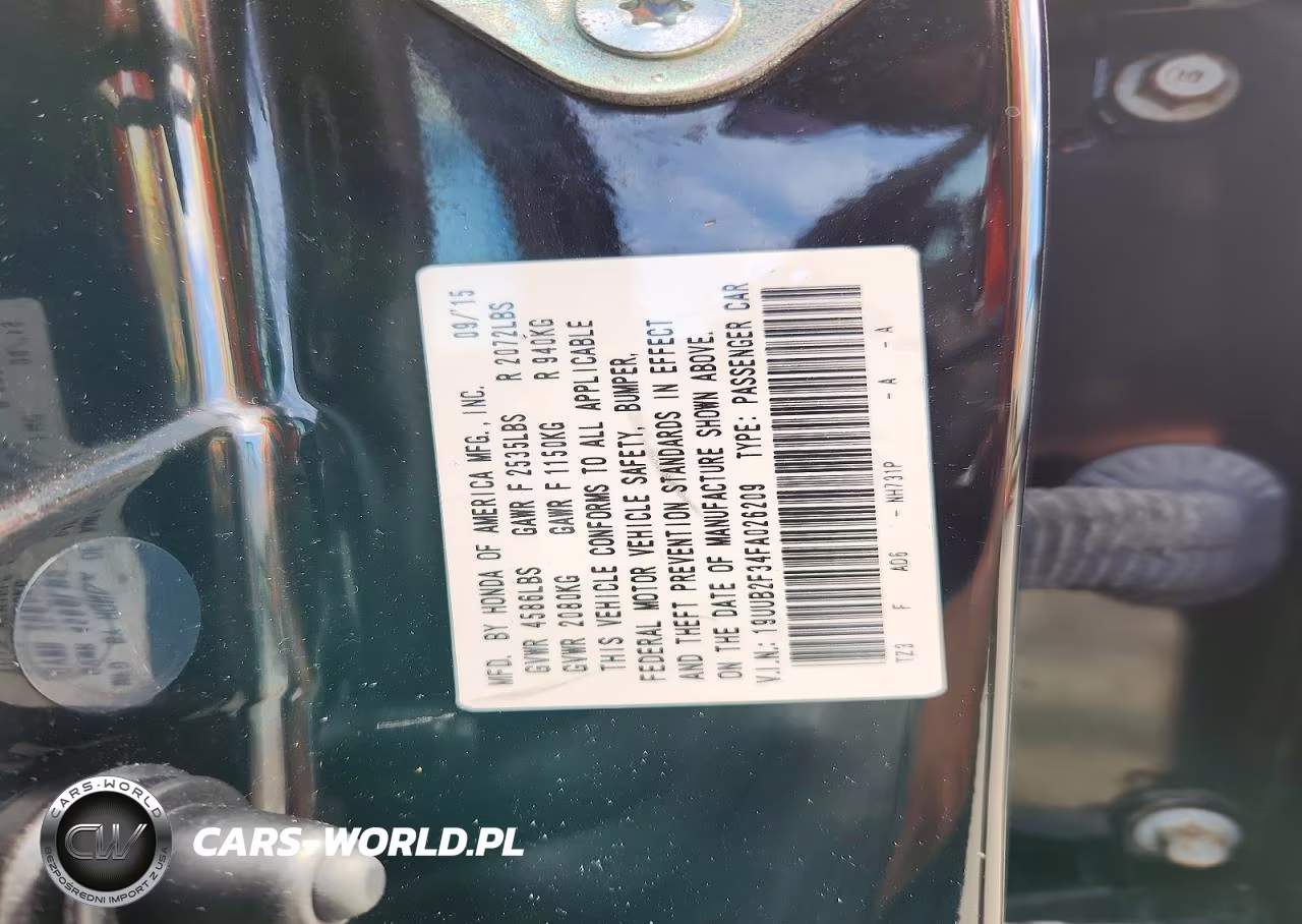 2015 Acura Tlx VIN:19UUB2F34FA026209 - 12