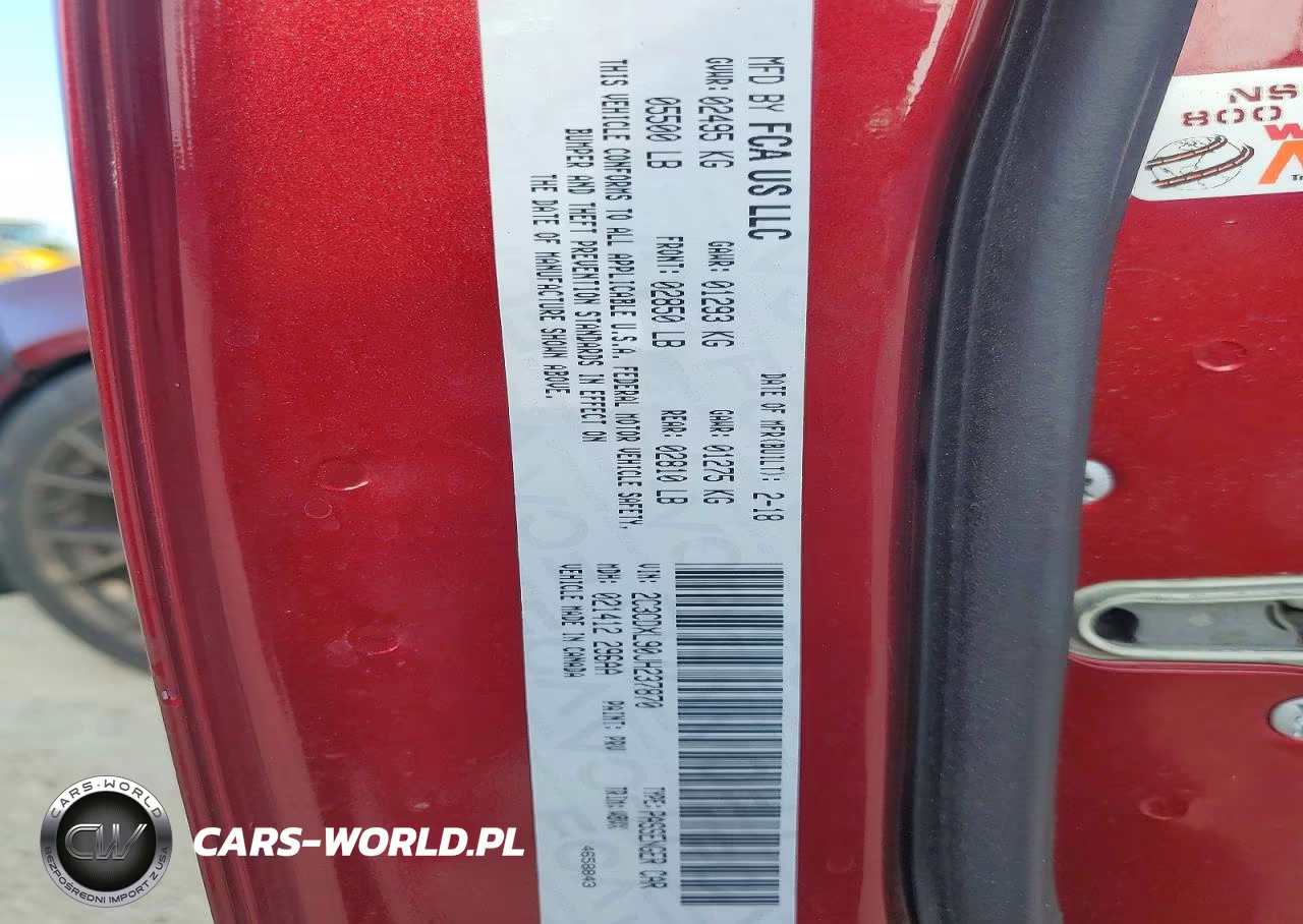 2018 Dodge Charger Srt Hellcat VIN:2C3CDXL90JH237870 - 13