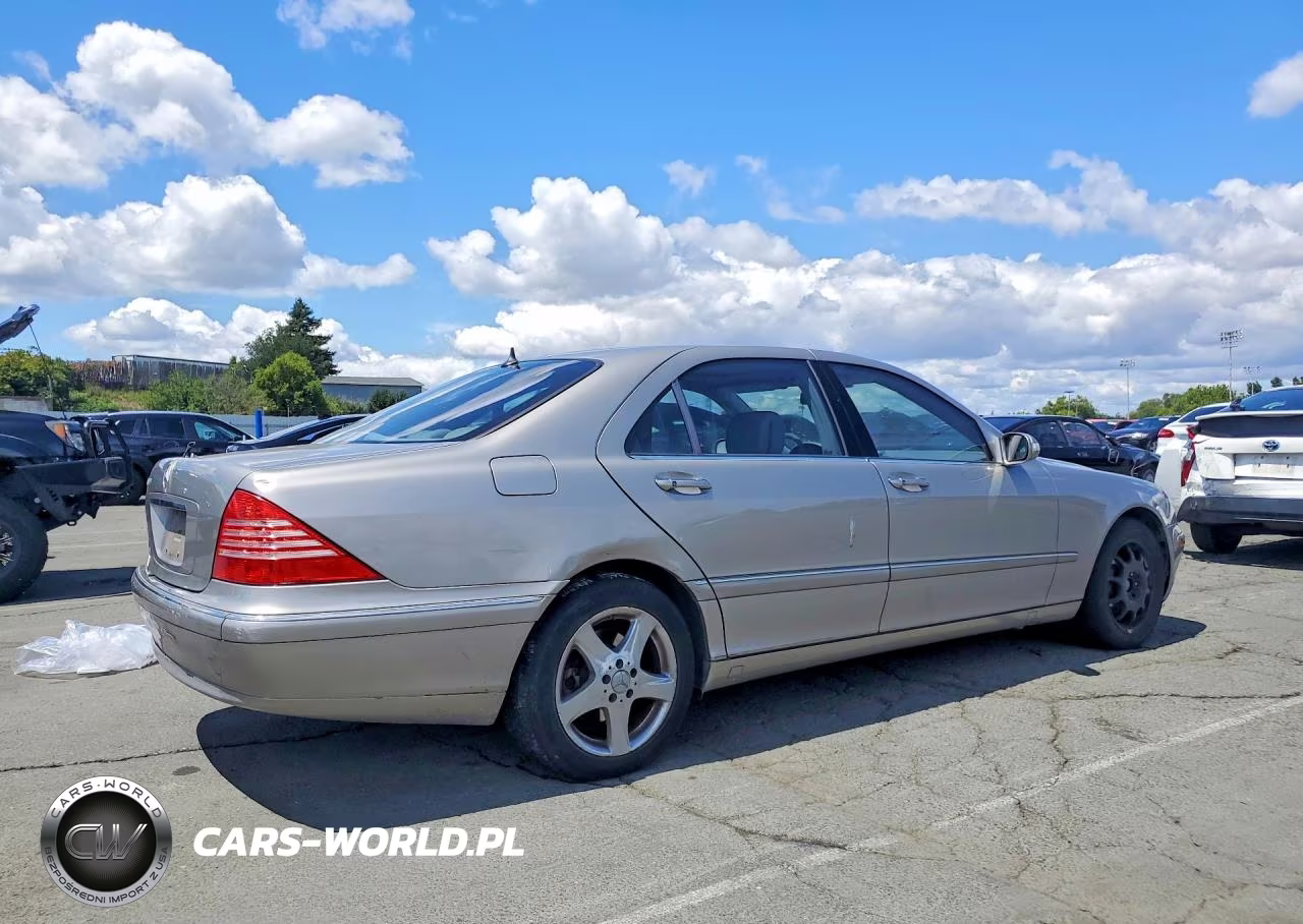 2005 Mercedes-Benz S 500 VIN:WDBNG75J85A442021 - 3