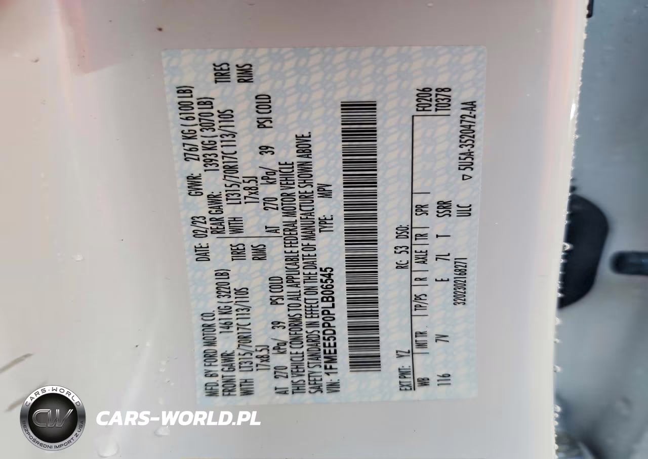 2023 Ford Bronco Base VIN:1FMEE5DP0PLB06545 - 13