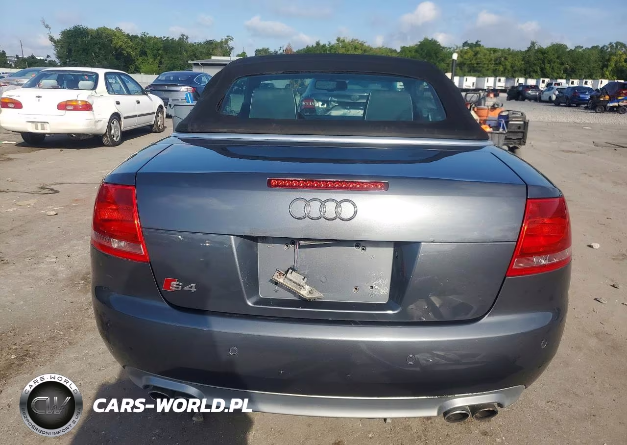 2008 Audi S4 Quattro Cabriolet VIN:WUARL48H08K900299 - 6