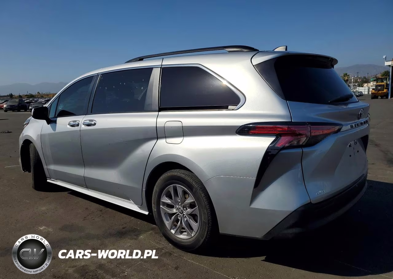 2022 Toyota Sienna Xle VIN:5TDJSKFC9NS044854 - 2