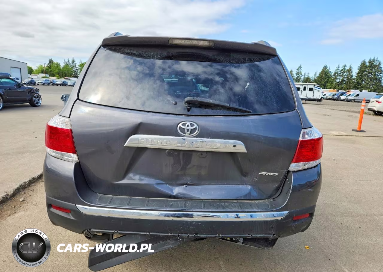 2013 Toyota Highlander Se VIN:5TDBK3EH2DS232900 - 6