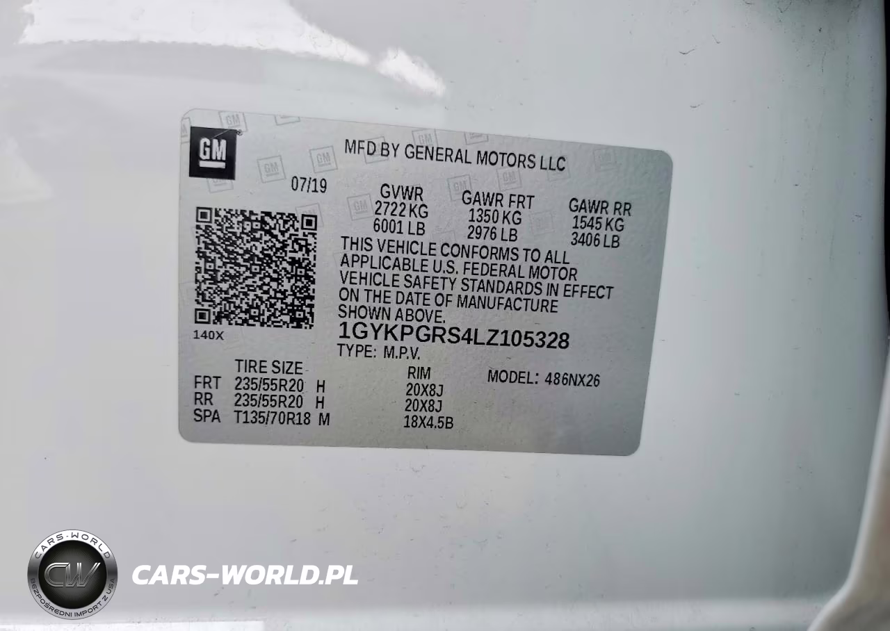 2020 Cadillac Xt6 Sport VIN:1GYKPGRS4LZ105328 - 13