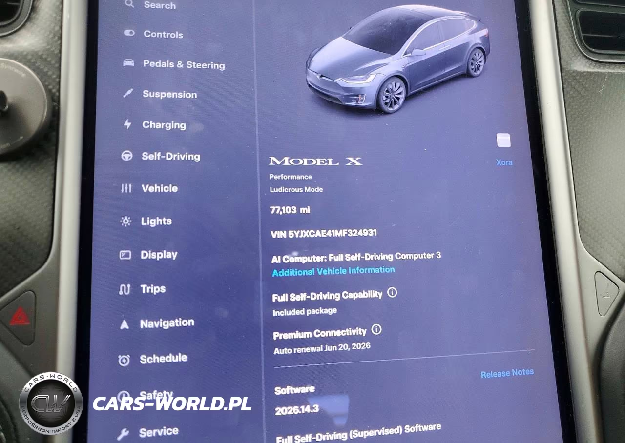 2021 Tesla Model X VIN:5YJXCAE41MF324931 - 9