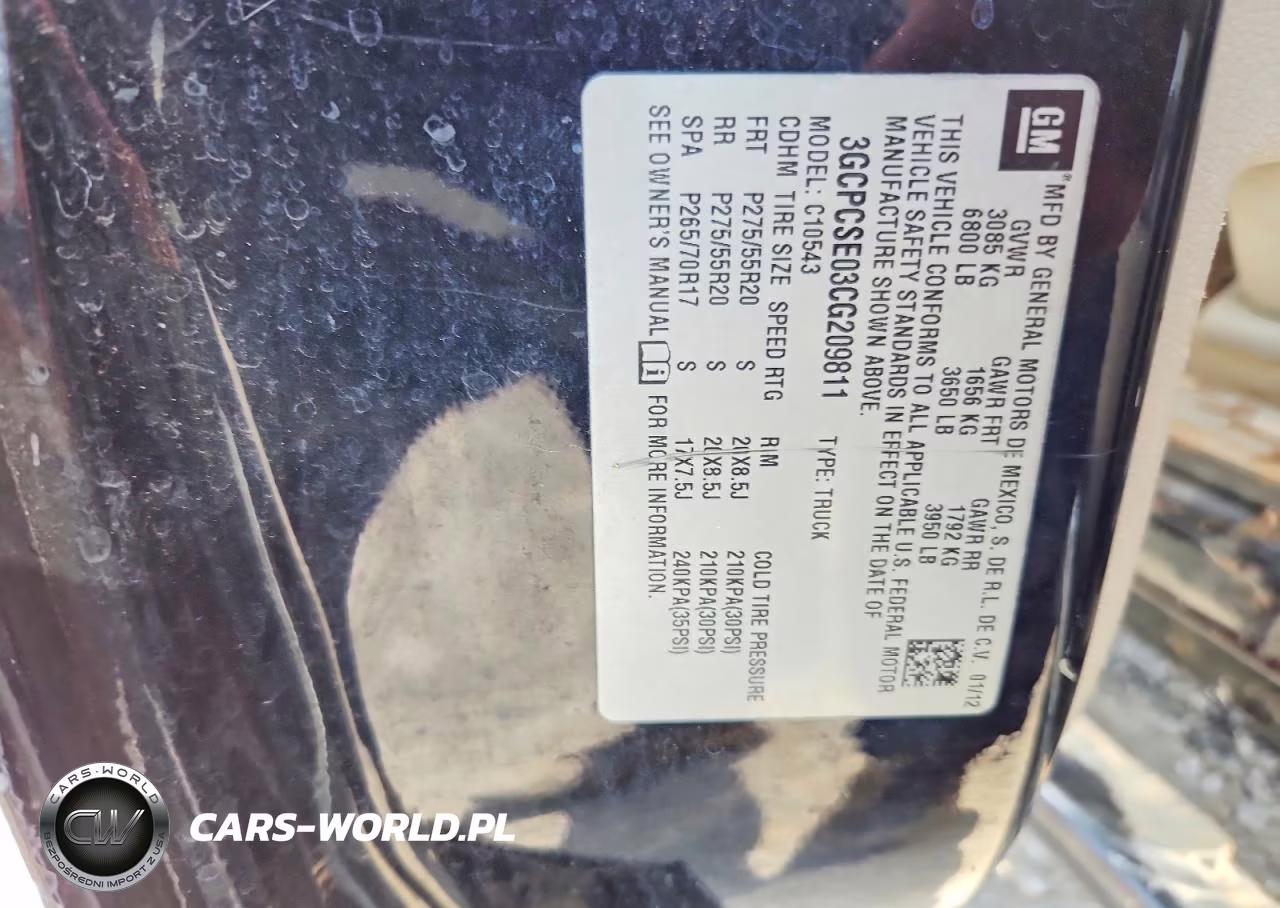 2012 Chevrolet Silverado C1500 Lt VIN:3GCPCSE03CG209811 - 13