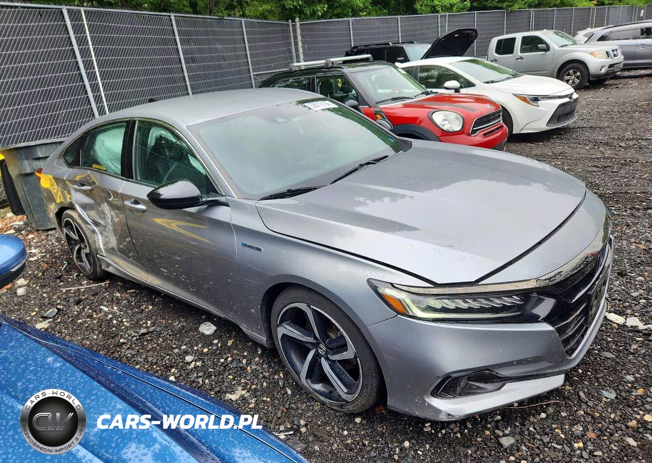 2022 Honda Accord Hybrid Sport VIN:1HGCV3F25NA027836 - 4