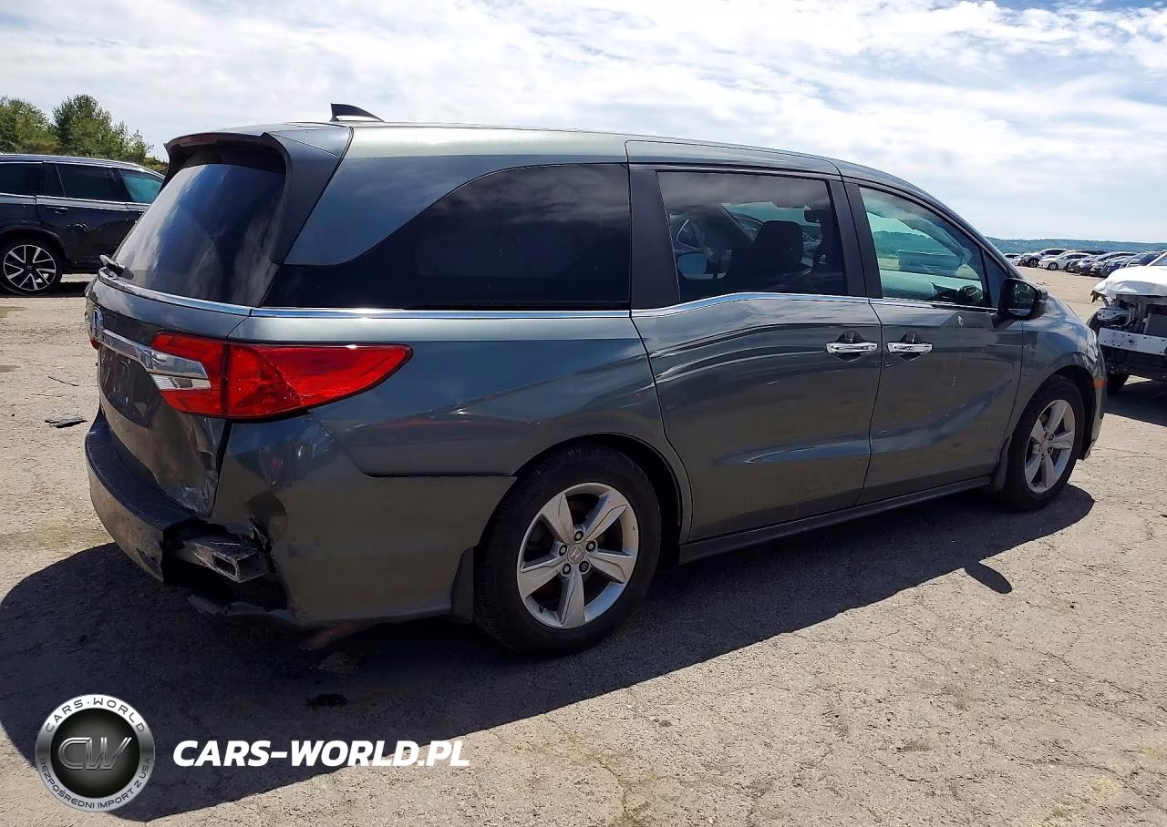 2019 Honda Odyssey Exl VIN:5FNRL6H73KB040953 - 3