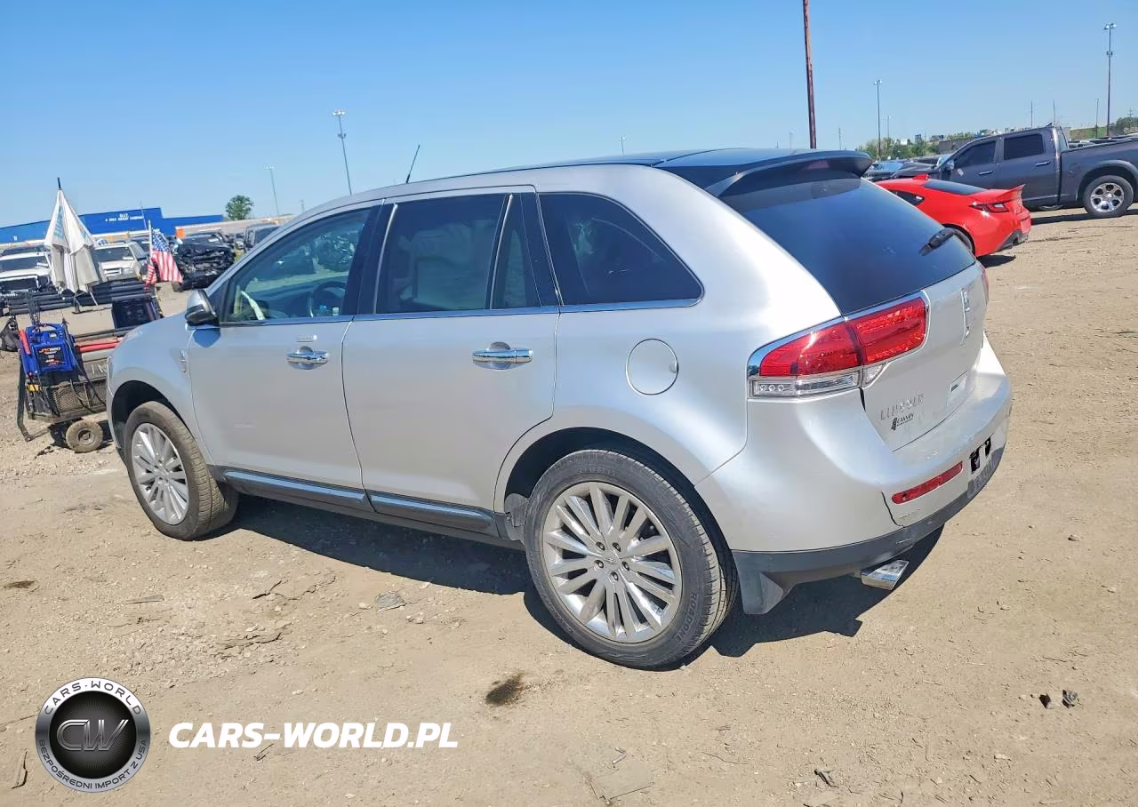 2012 Lincoln Mkx VIN:2LMDJ6JK0CBL04790 - 2