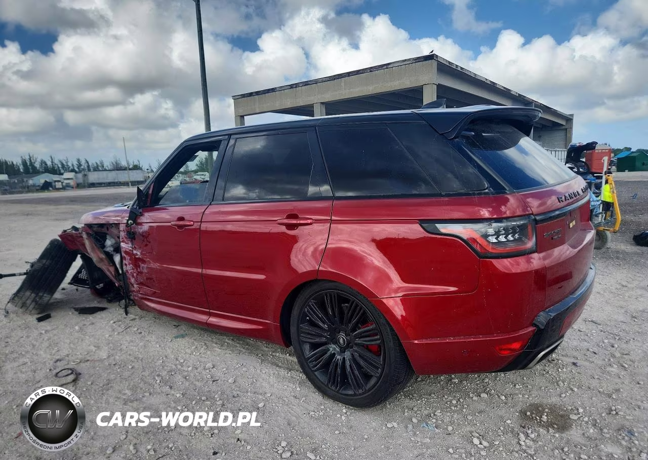 2021 Land Rover Range Rover Sport Hse Dynamic VIN:SALWR2SE4MA768237 - 2