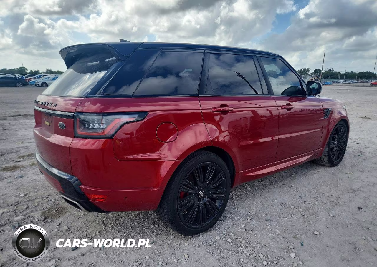 2021 Land Rover Range Rover Sport Hse Dynamic VIN:SALWR2SE4MA768237 - 3