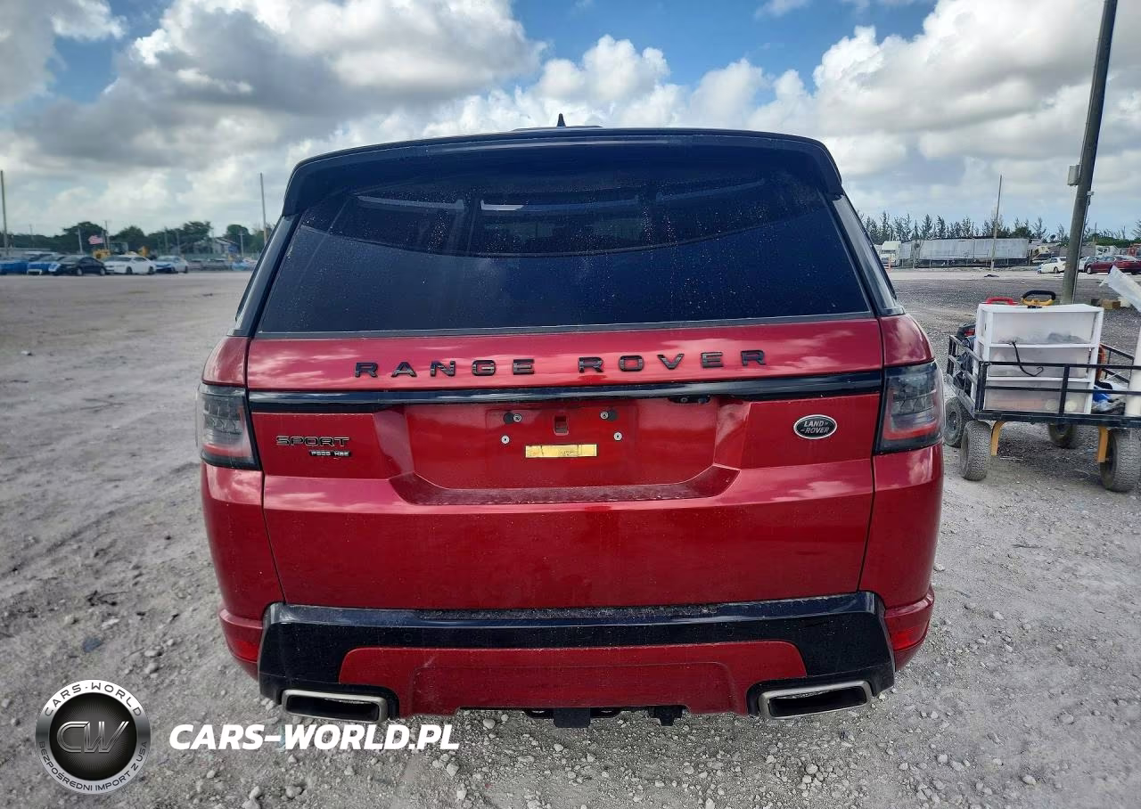 2021 Land Rover Range Rover Sport Hse Dynamic VIN:SALWR2SE4MA768237 - 6