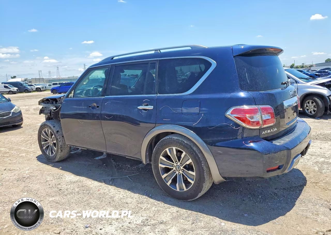 2019 Nissan Armada Sl VIN:JN8AY2ND0KX010384 - 2