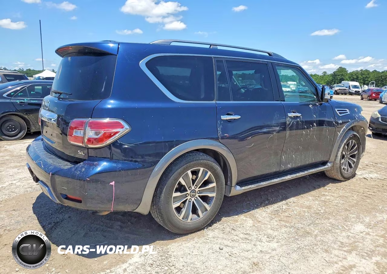 2019 Nissan Armada Sl VIN:JN8AY2ND0KX010384 - 3