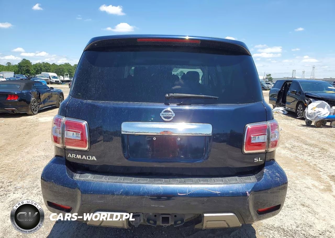 2019 Nissan Armada Sl VIN:JN8AY2ND0KX010384 - 6