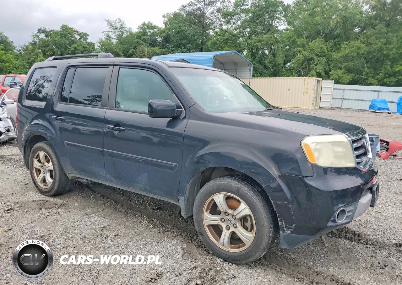 2012 Honda Pilot Exl VIN:5FNYF3H65CB039183 - 4