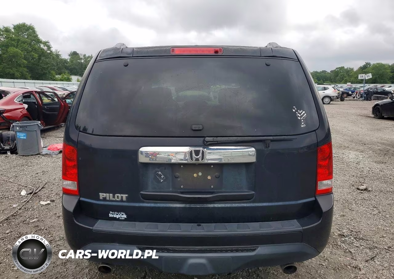 2012 Honda Pilot Exl VIN:5FNYF3H65CB039183 - 6
